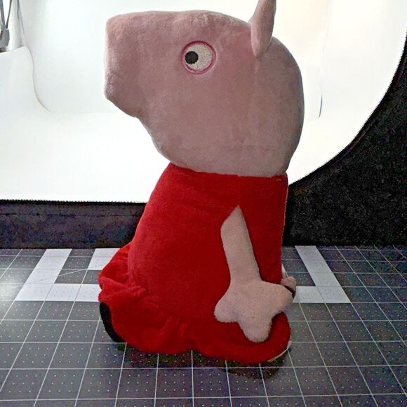 Vtg 2003 Peppa Pig Talking Plush 12" Doll Stuffed Animal Tested Works - Picture 16 of 16